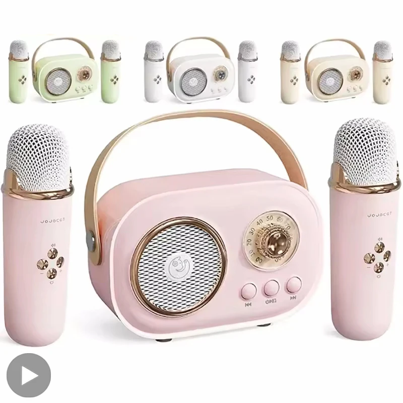 Phone Cases Big W - Karaoke Kablosuz Taşınabilir Bluetooth Hoparlör Mikrofonlu