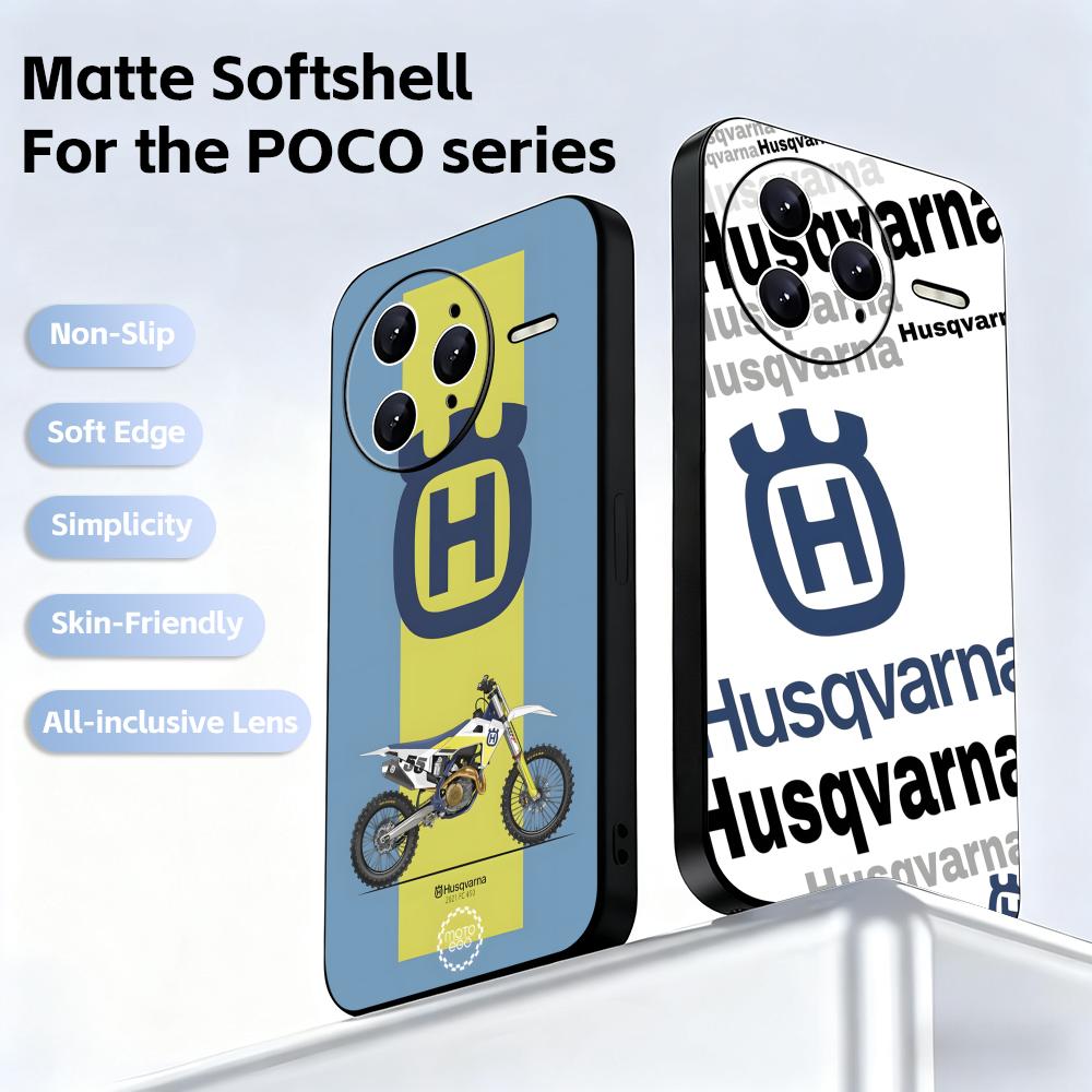 Phone Cases H&M - Sıcak motosiklet H-Husqvarna Telefon Kılıfı Xiaomi