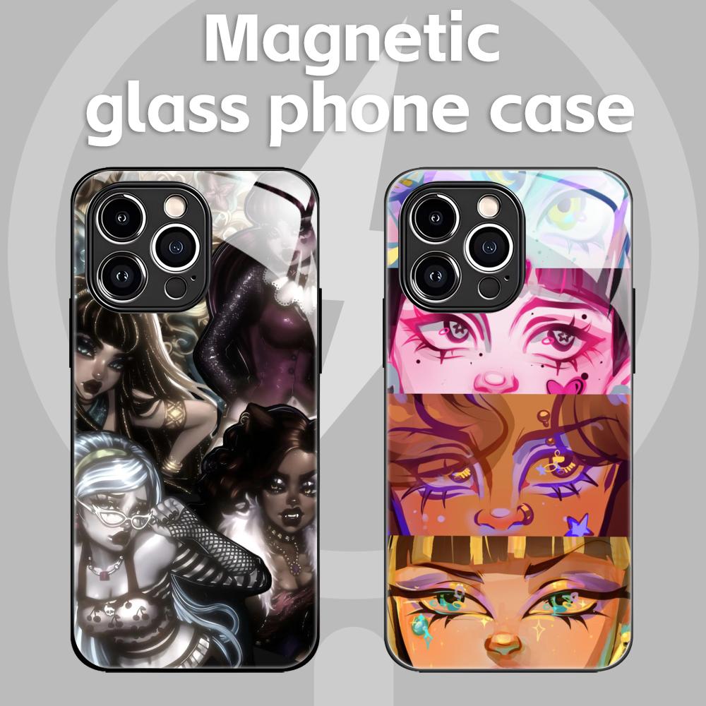 Phone Cases H&M - M-MonsterS Çizgi Film H-HighS Telefon Kılıfı