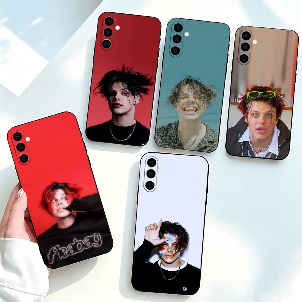 Phone Cases Uk Samsung - İngiltere-k Şarkıcı Yungblud-d Telefon Kılıfı Siyah