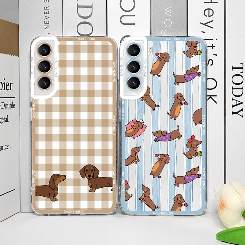 Phone Cases Samsung S23 - Sevimli Sosis Köpek Telefon Kılıfı Samsung
