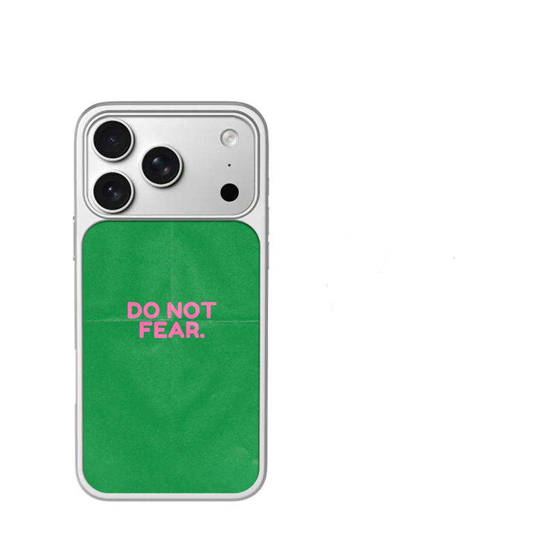 Phone Cases Green - Yeni Minimalizm Yeşil Pembe İngilizce Lüks