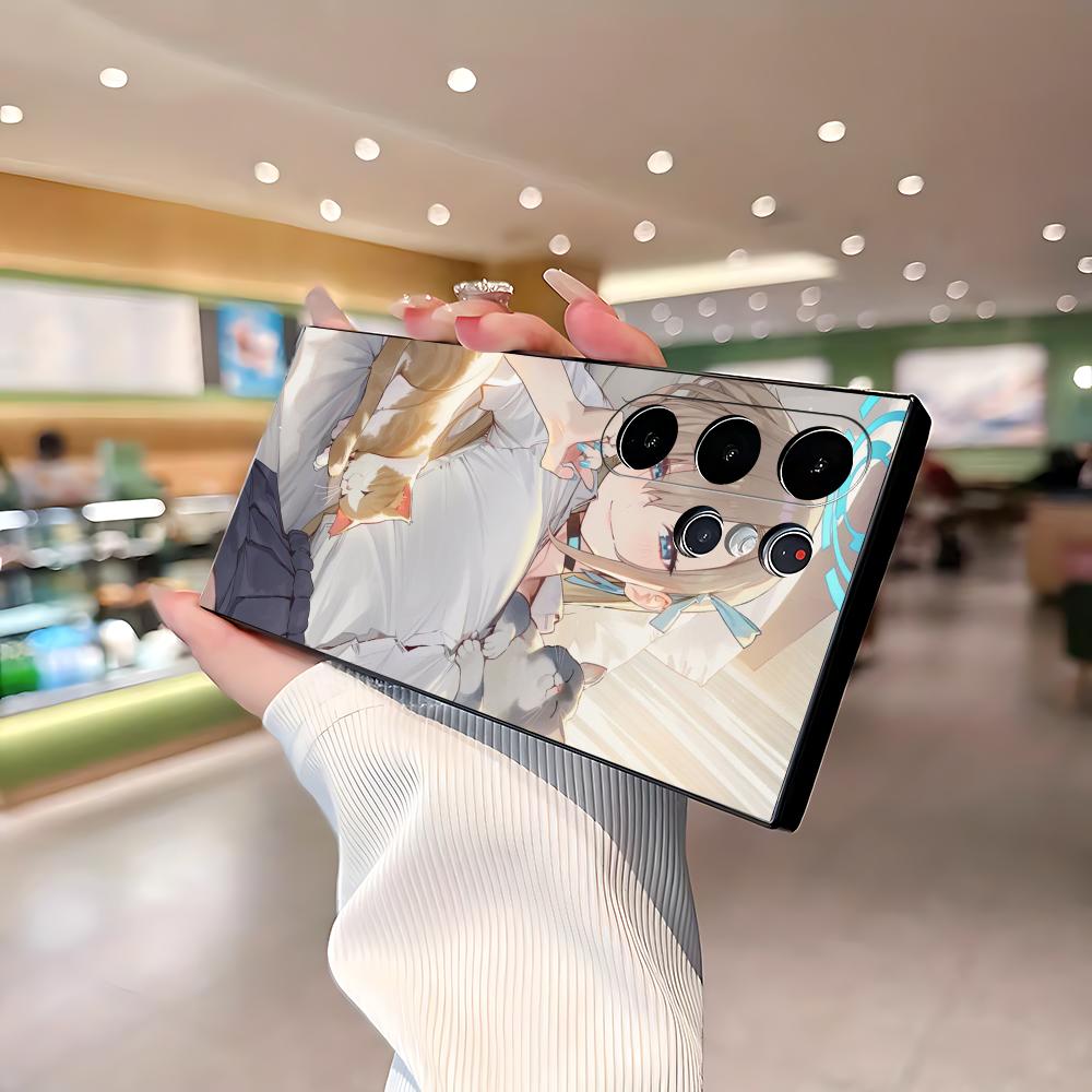 Phone Cases Samsung S23 - Sıcak Mavi Arşiv Gril Asuna Telefon