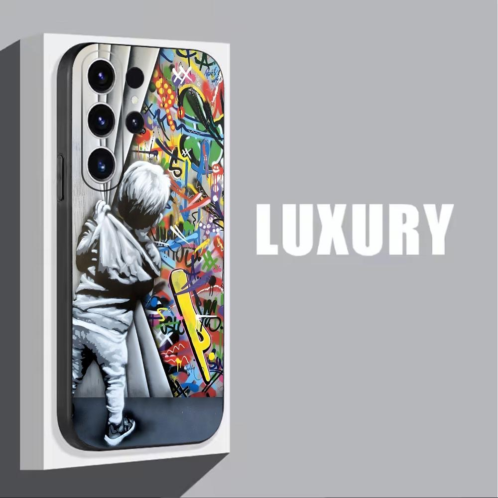 Banksy Graffiti Sanat Telefon  - Phone Cases Galaxy S23 incelemesi ve fiyatı
