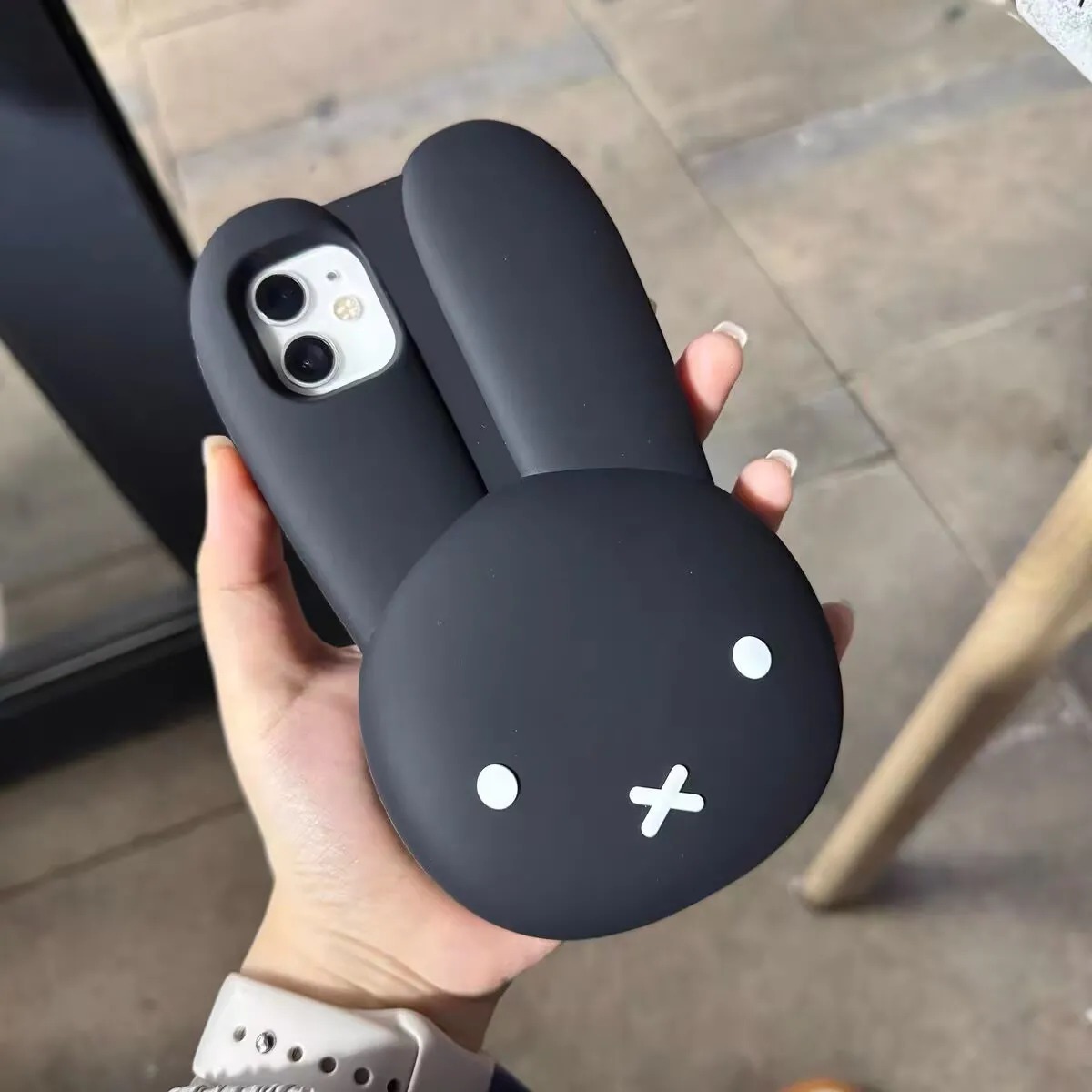 Miffy Tavşan Siyah Silikon Tel - Phone Cases Big W incelemesi ve fiyatı