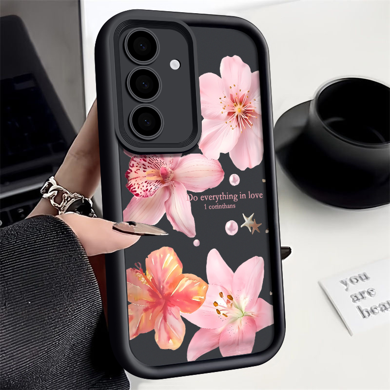 Pembe Çiçekli Telefon Kılıfı S - Phone Cases Pink incelemesi ve fiyatı