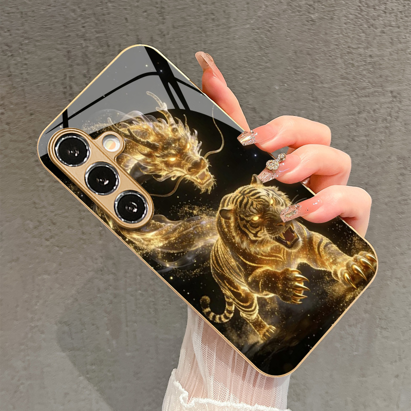 Ejderha Kaplanı Zıplama Desenl - Phone Cases Protective incelemesi ve fiyatı