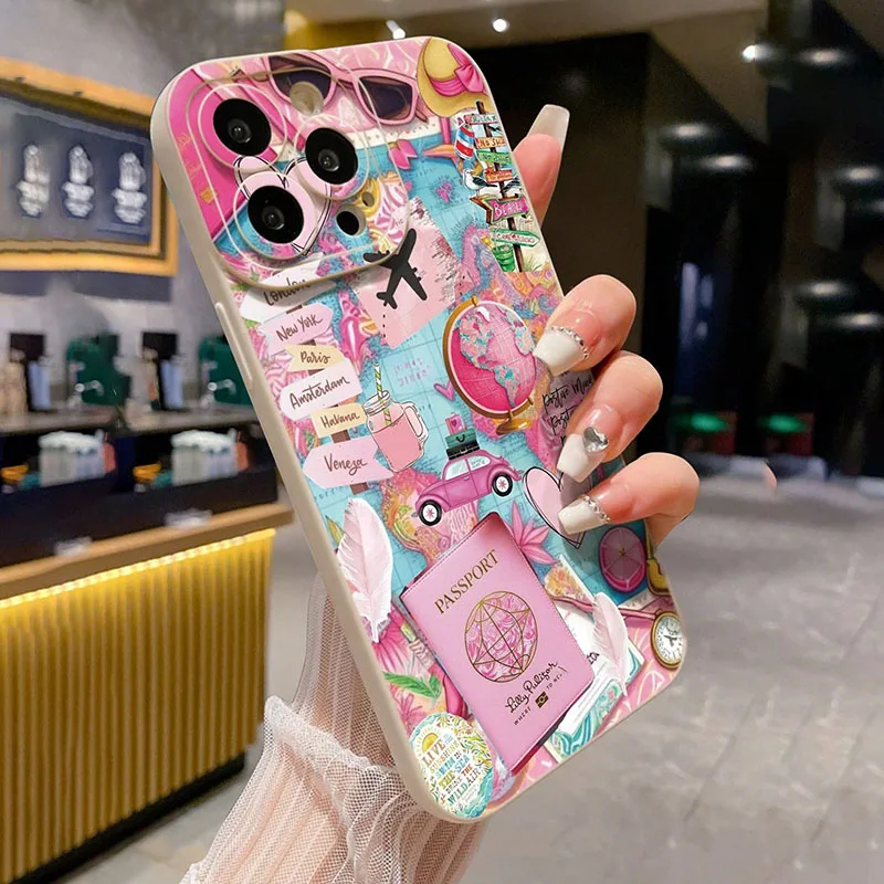 Seyahat Uçağı Baskılı Mat Darb - Phone Cases Iphone 17 Pro Max incelemesi ve fiyatı