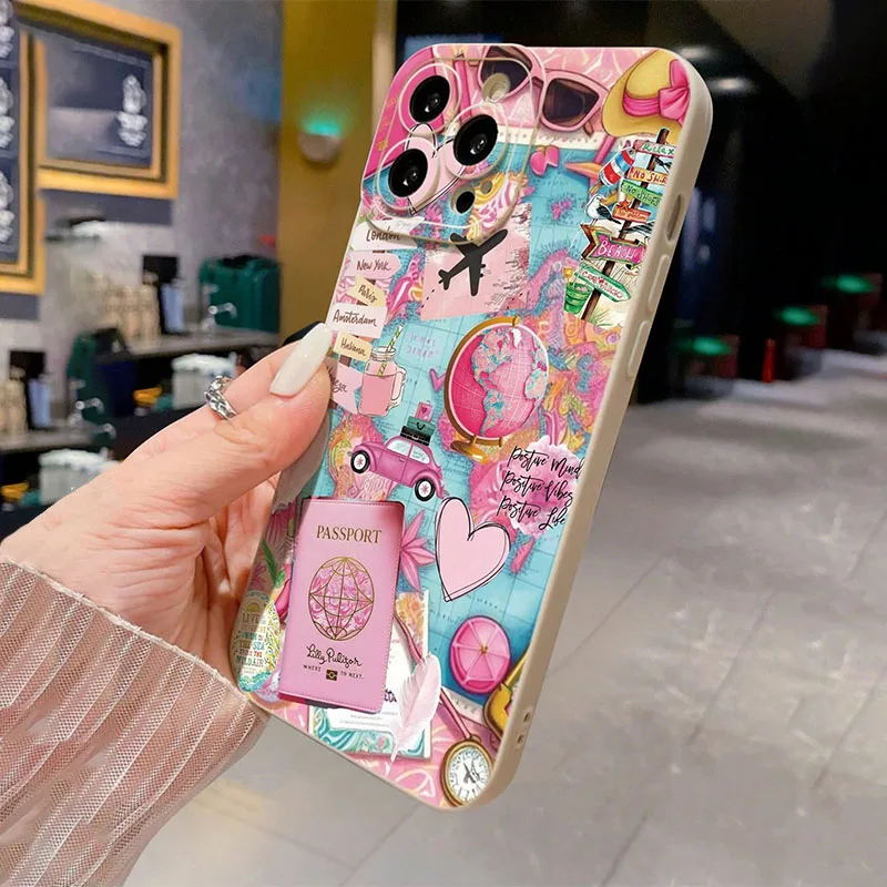 Seyahat Uçağı Baskılı Mat Darb - Phone Cases Iphone 17 Pro Max incelemesi ve fiyatı
