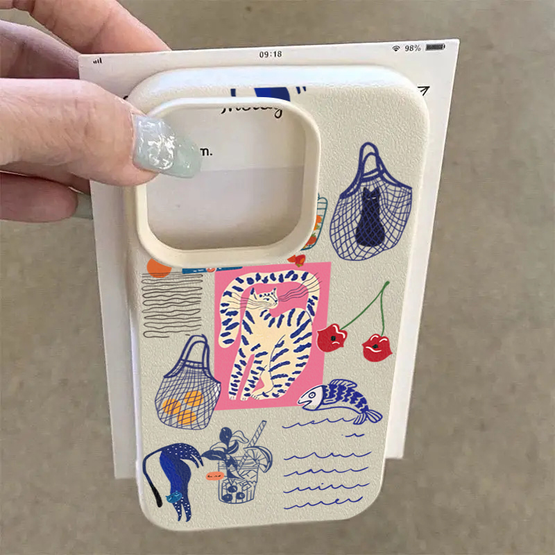 Sevimli Kiraz Kedi Baskılı Tel - Phone Cases Protective incelemesi ve fiyatı