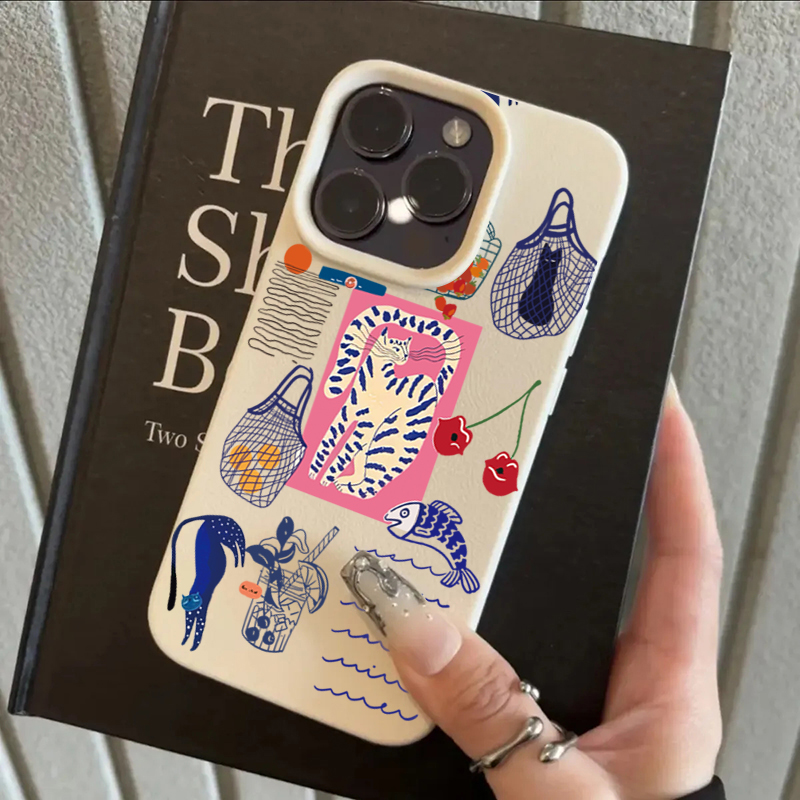 Sevimli Kiraz Kedi Baskılı Tel - Phone Cases Protective incelemesi ve fiyatı