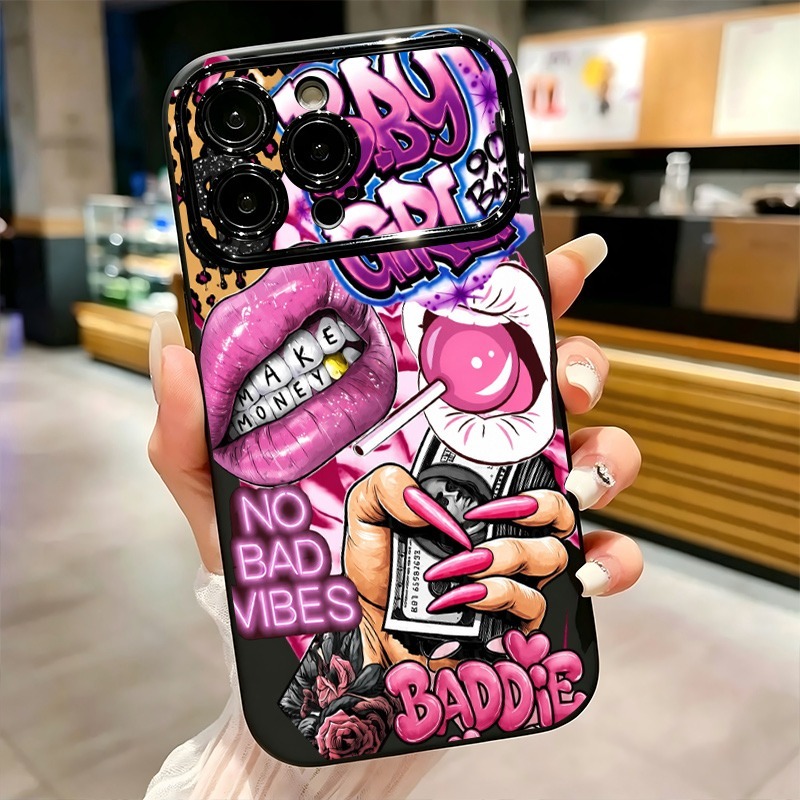 Hip Hop Pembe Dudaklı Bebek Kı - Phone Cases Pink incelemesi ve fiyatı
