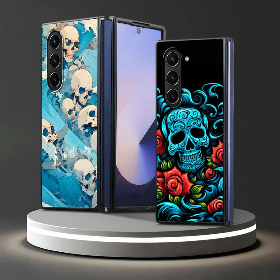 Kafatası Sanat Kılıf Samsung G - Phone Cases Z Fold 5 incelemesi ve fiyatı