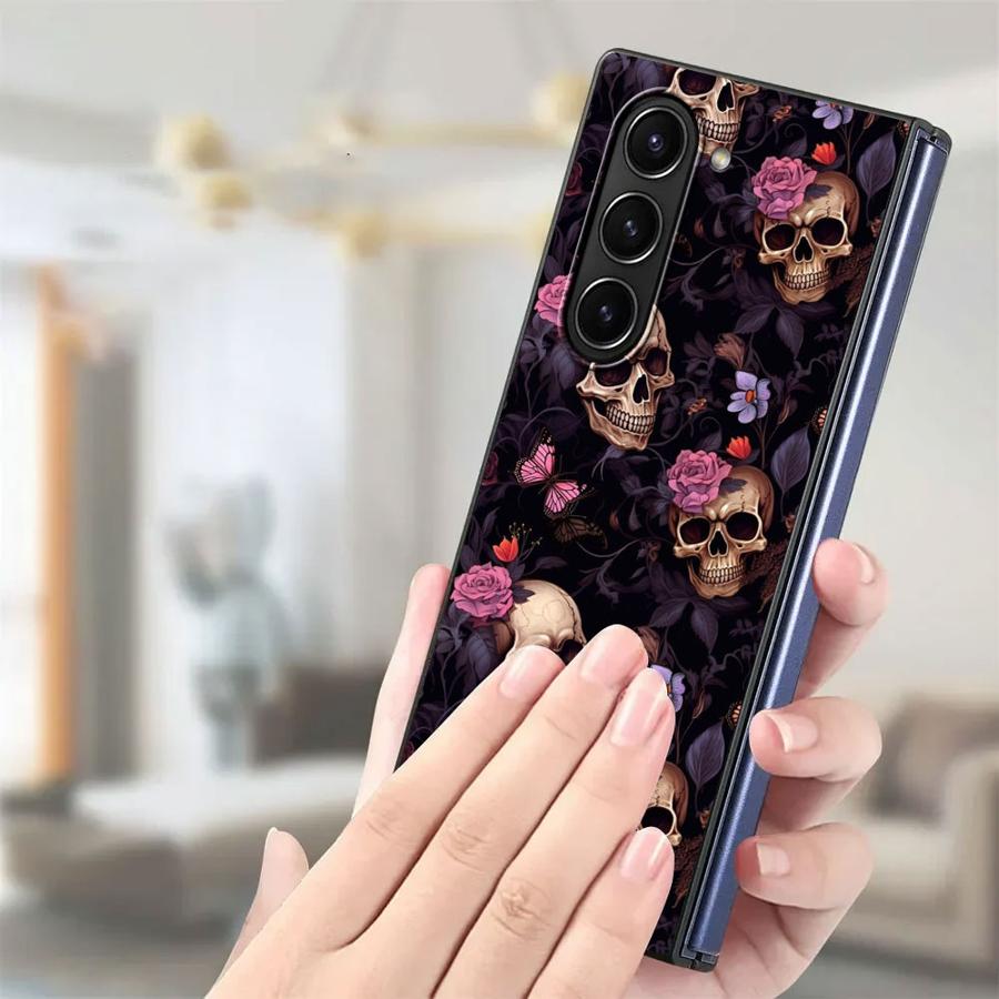 Kafatası Sanat Kılıf Samsung G - Phone Cases Z Fold 5 incelemesi ve fiyatı