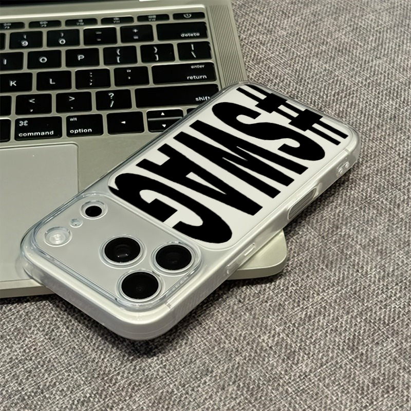 Sıcak Pembe Siyah SWAG Harfli  - Phone Cases Pink incelemesi ve fiyatı