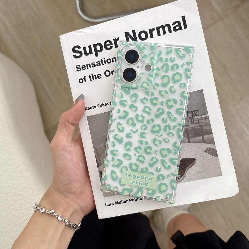 Mambo Yeşil Leopar Kare IMD Te - Phone Cases Green incelemesi ve fiyatı