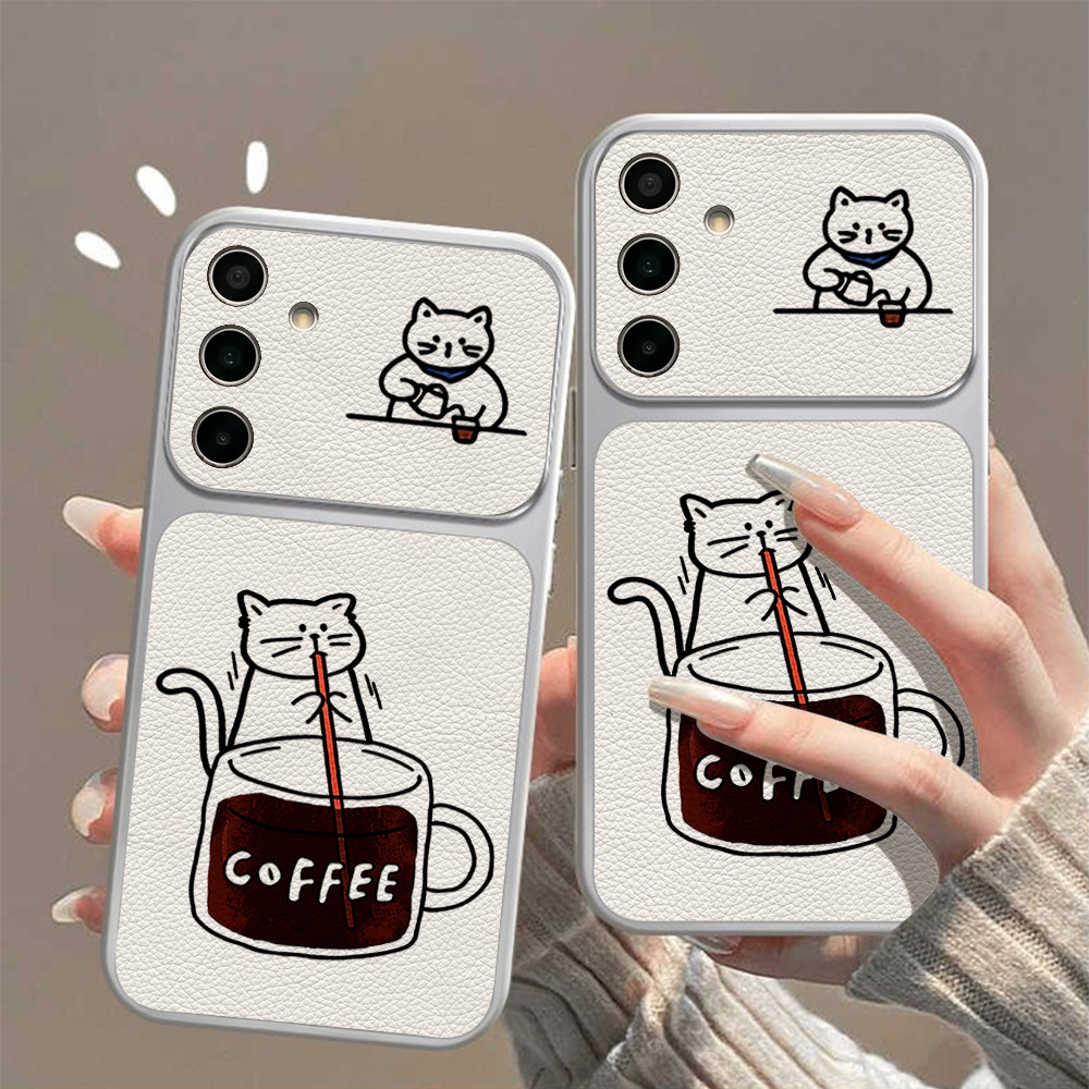 Kahve Sevimli Kedi Telefon Kıl - Phone Cases Samsung S23 incelemesi ve fiyatı