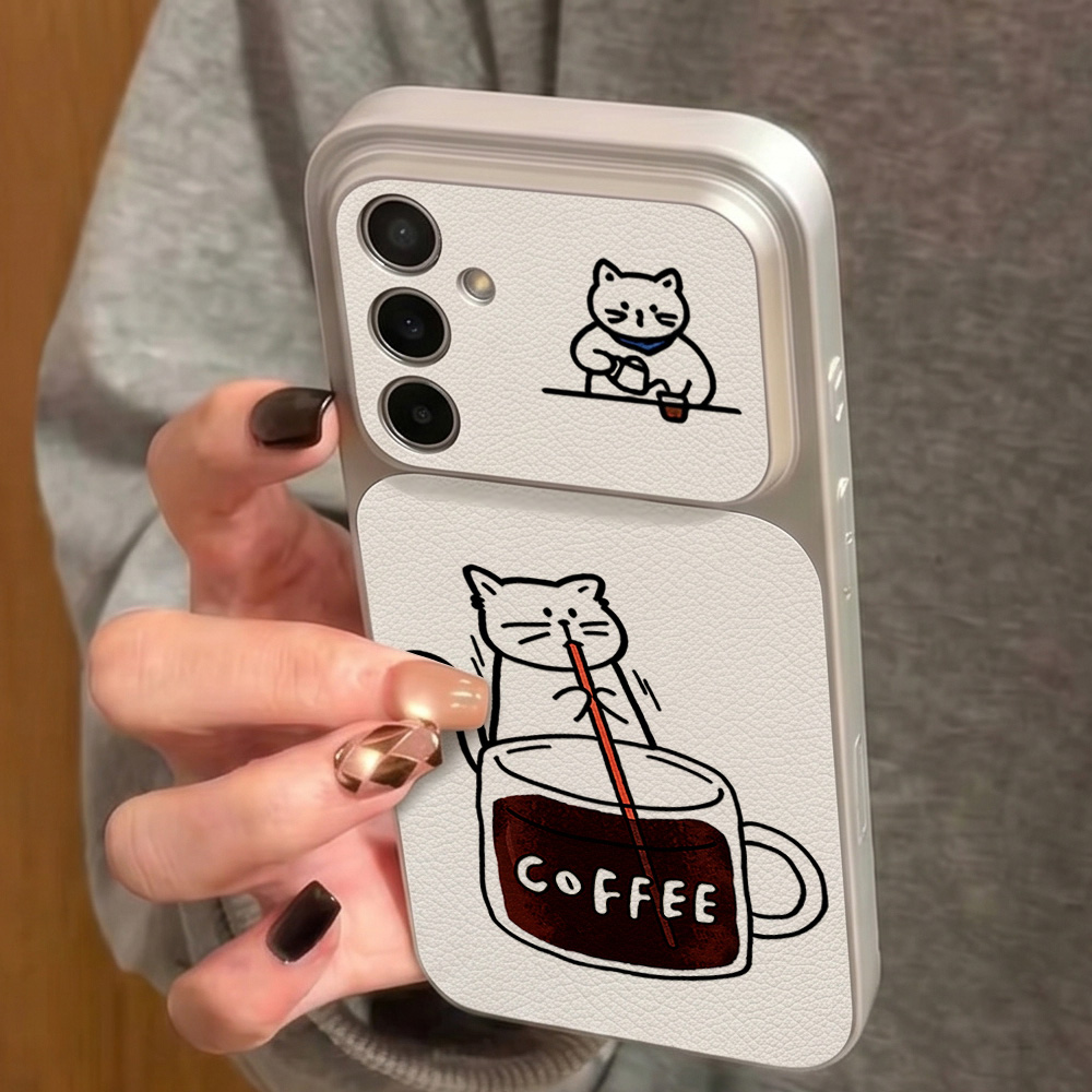 Kahve Sevimli Kedi Telefon Kıl - Phone Cases Samsung S23 incelemesi ve fiyatı