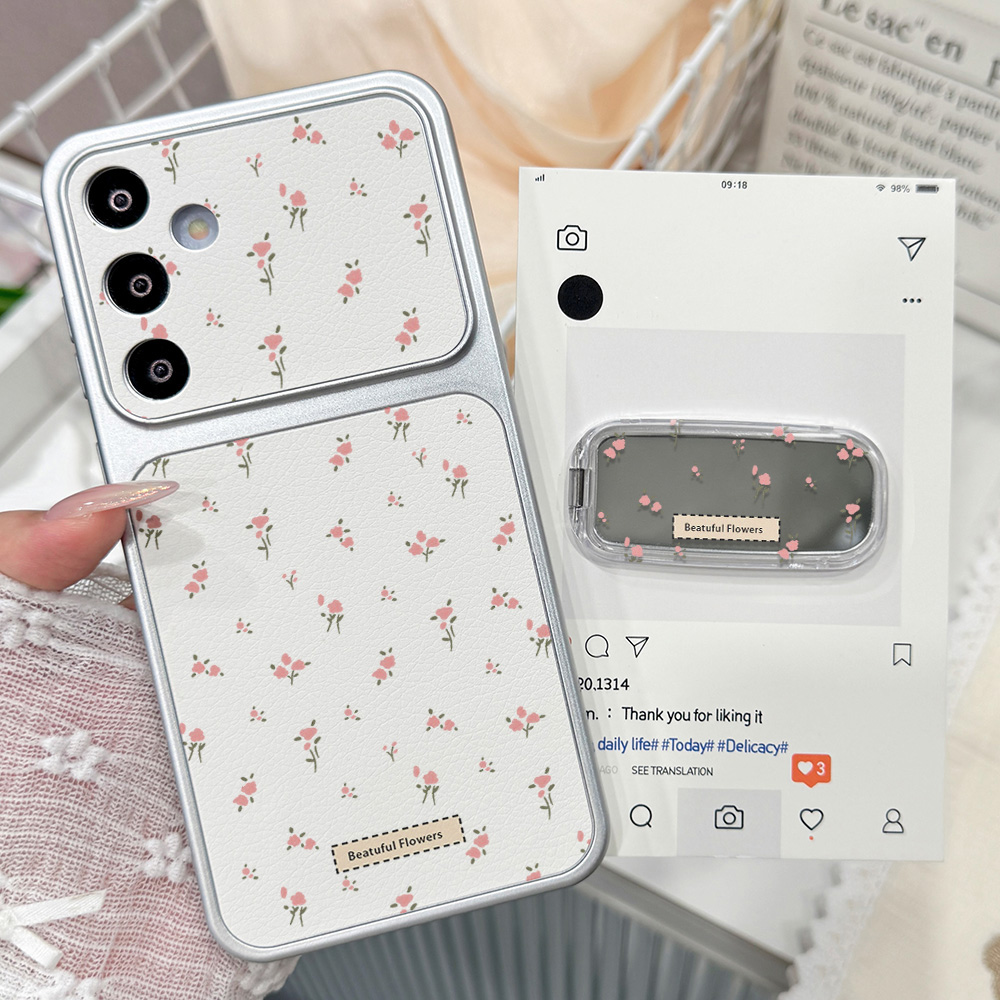 Sevimli Pembe Çiçek Desenli Te - Phone Cases Pink incelemesi ve fiyatı