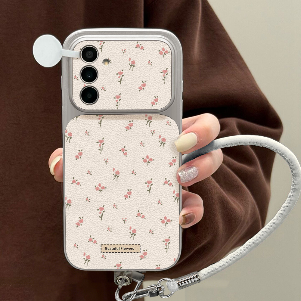 Sevimli Pembe Çiçek Desenli Te - Phone Cases Pink incelemesi ve fiyatı
