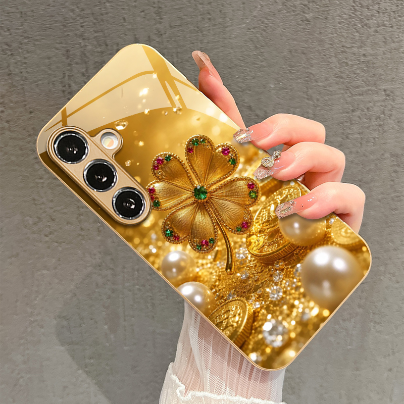 Renkli Taşlı Dört Yapraklı Des - Phone Cases Protective incelemesi ve fiyatı