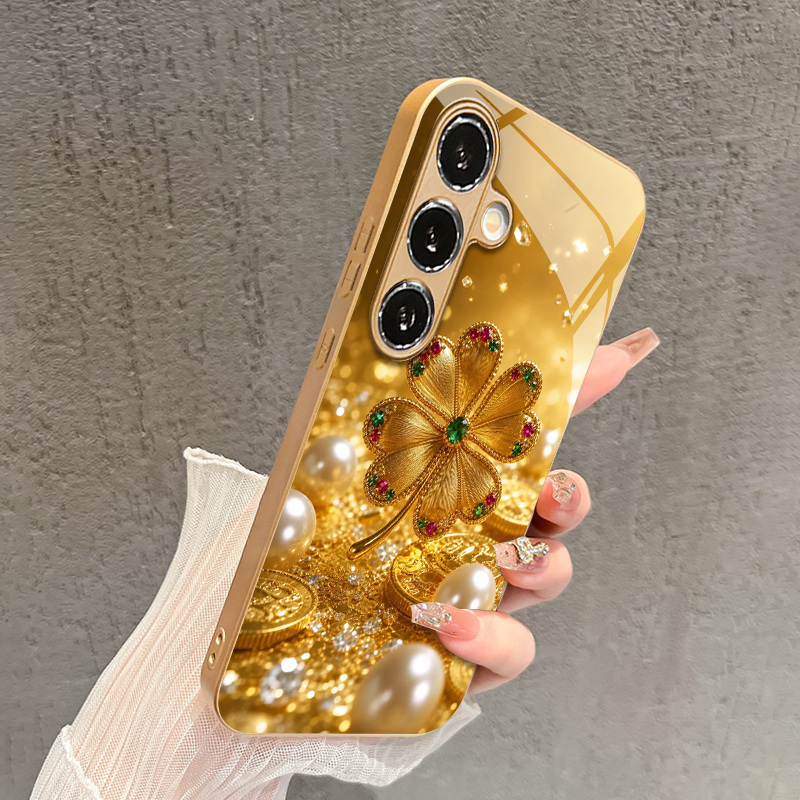 Renkli Taşlı Dört Yapraklı Des - Phone Cases Protective incelemesi ve fiyatı