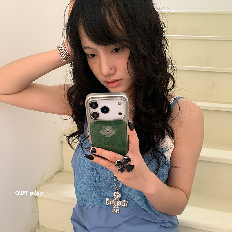 Yeşil Papatya Küçük Çiçekler E - Phone Cases Green incelemesi ve fiyatı