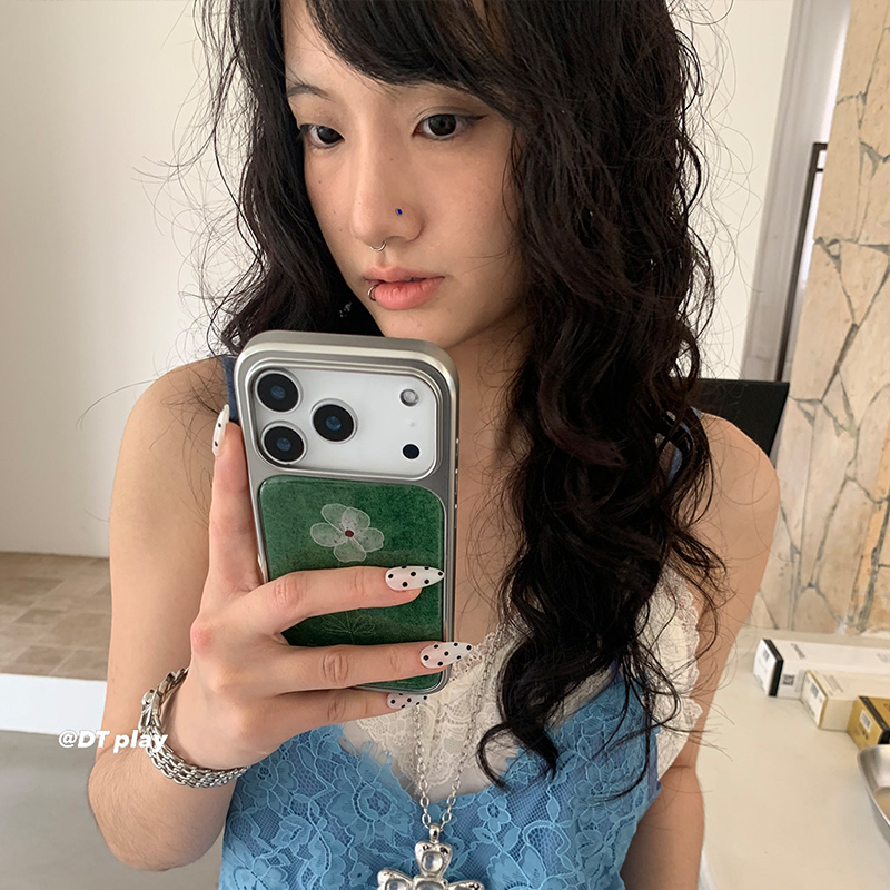 Yeşil Papatya Küçük Çiçekler E - Phone Cases Green incelemesi ve fiyatı