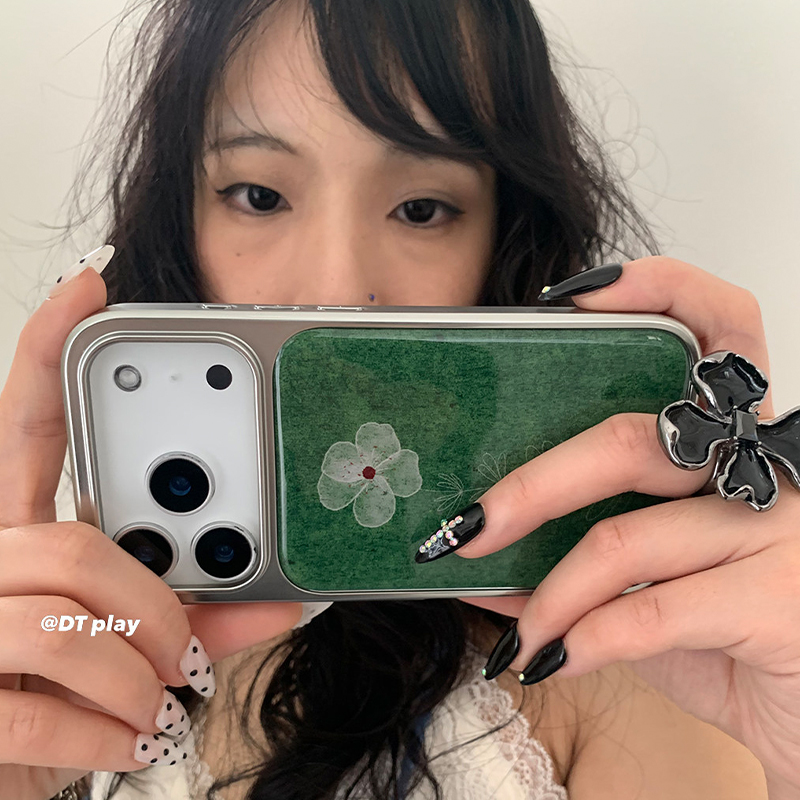 Yeşil Papatya Küçük Çiçekler E - Phone Cases Green incelemesi ve fiyatı