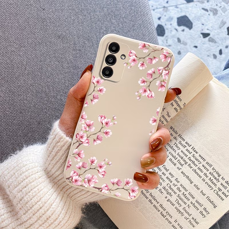 Pembe Kiraz Çiçeği Baskılı Tel - Phone Cases Pink incelemesi ve fiyatı