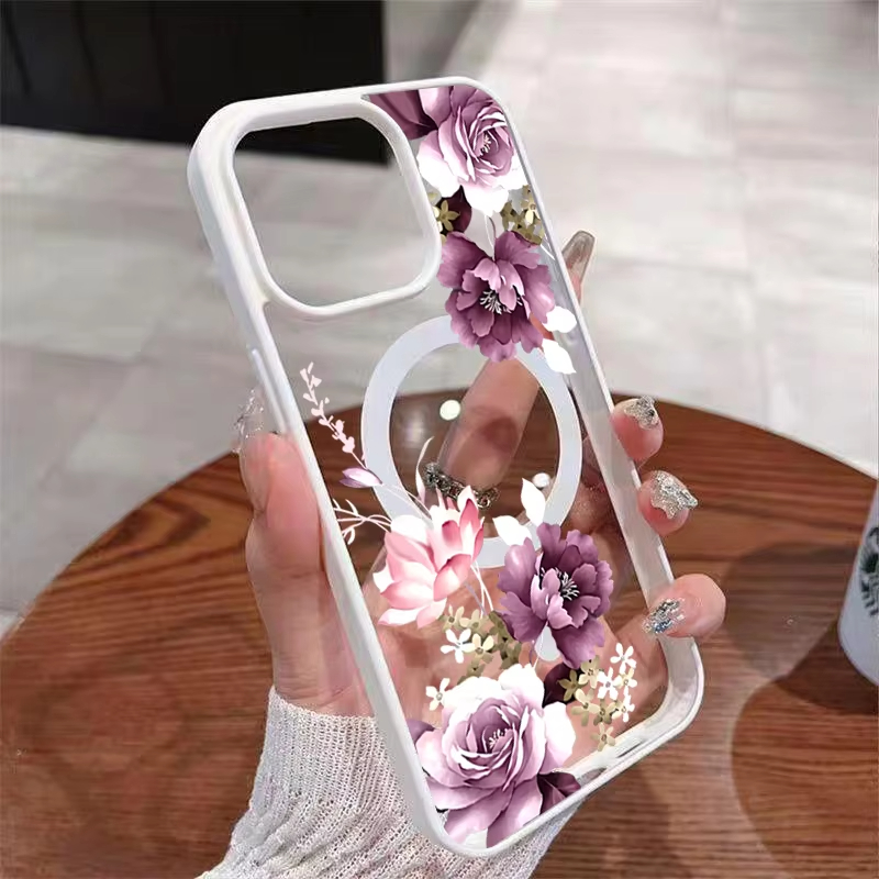 Lavanta Pembesi Çiçek Baskılı  - Phone Cases Pink incelemesi ve fiyatı
