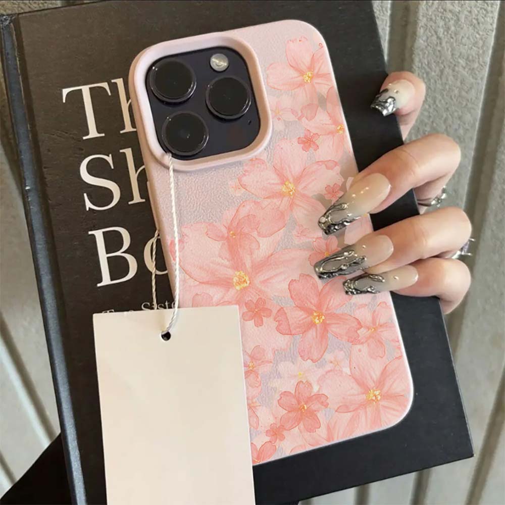Pembe Sakura Çiçek Desenli Mat - Phone Cases Pink incelemesi ve fiyatı