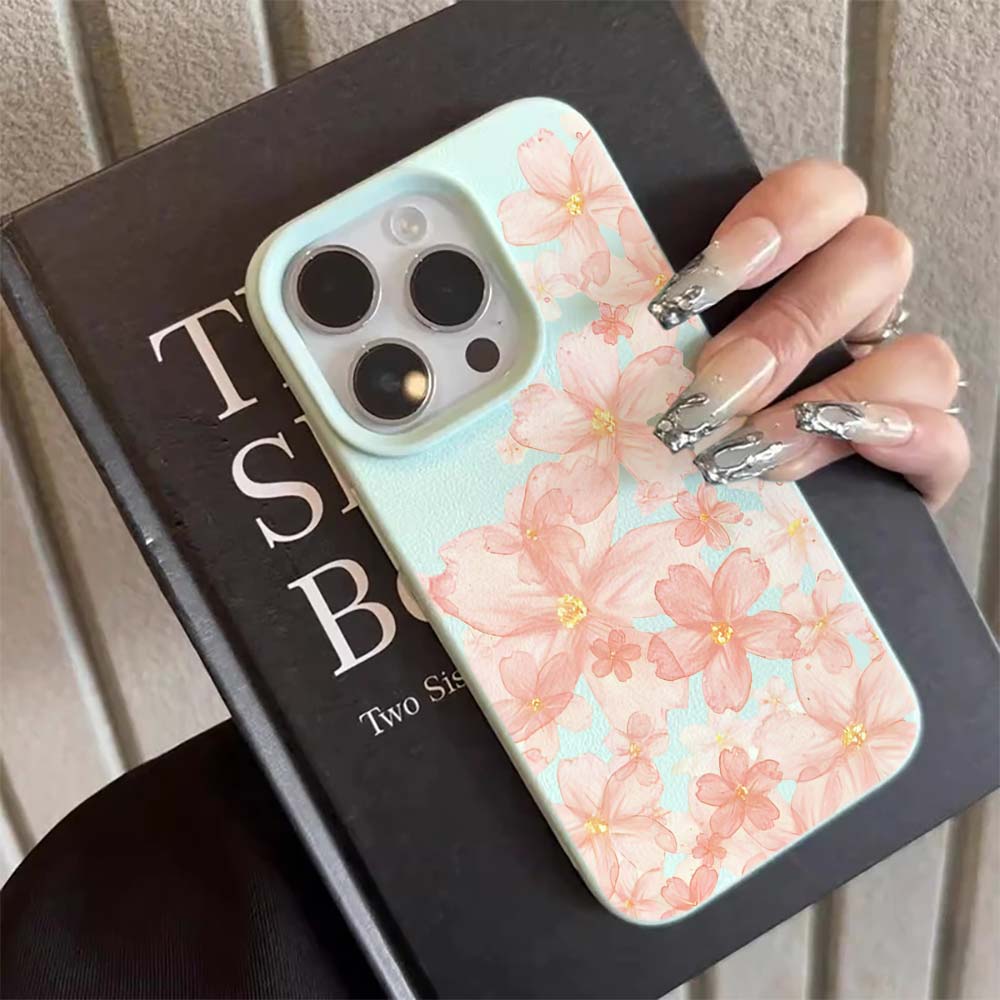 Pembe Sakura Çiçek Desenli Mat - Phone Cases Pink incelemesi ve fiyatı