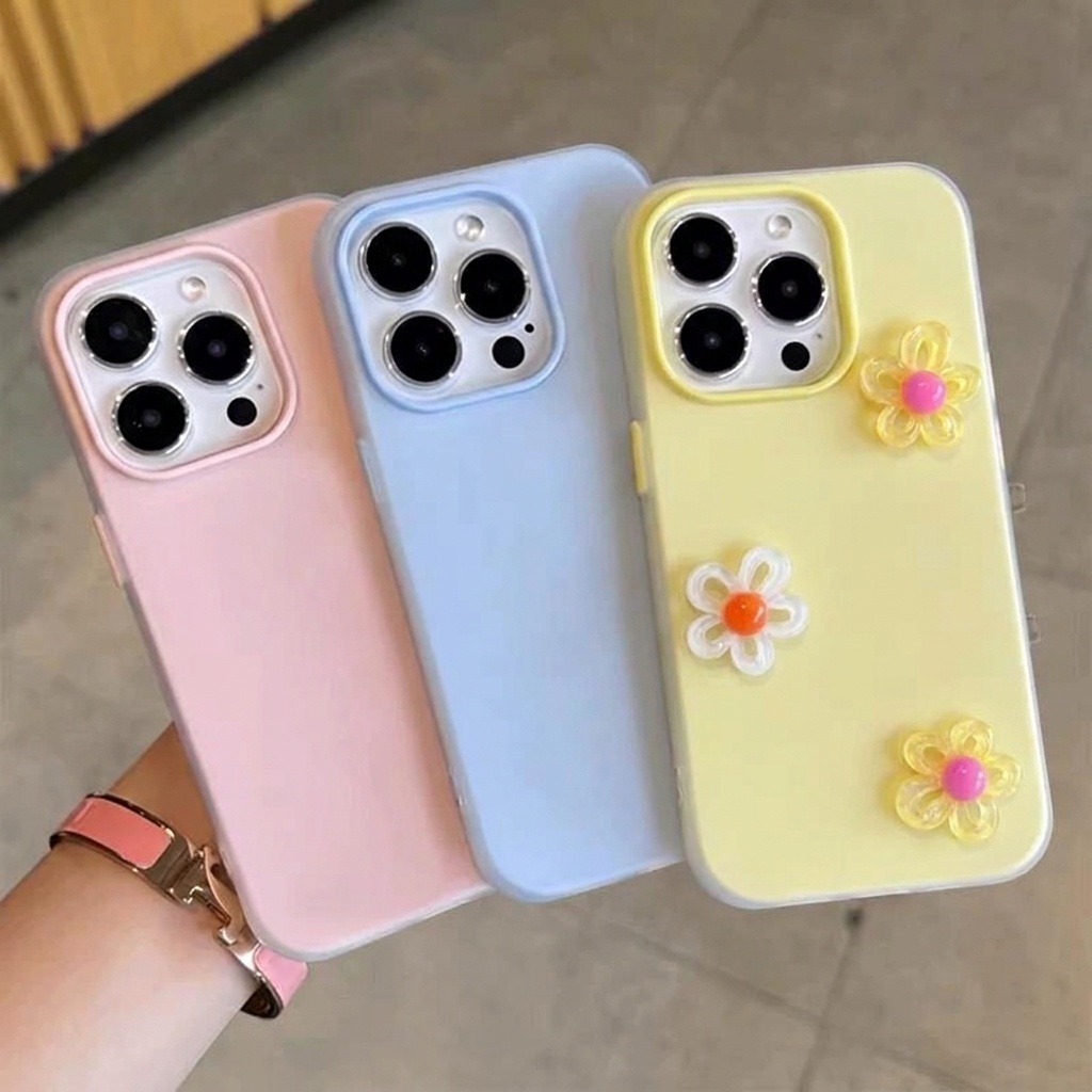 Kore Tarzı 3D DIY Renkli Çiçek - Phone Cases Diy incelemesi ve fiyatı