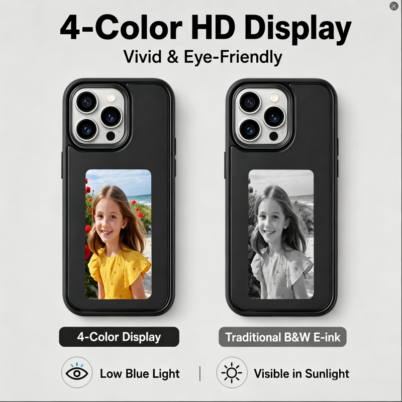 NFC Pasif 4 Renkli E-Mürekkep  - Phone Cases Diy incelemesi ve fiyatı