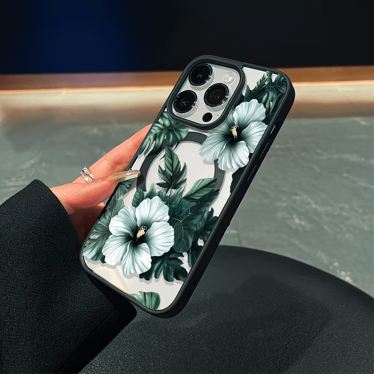 Yeşil Çiçek Desenli Telefon Kı - Phone Cases Green incelemesi ve fiyatı