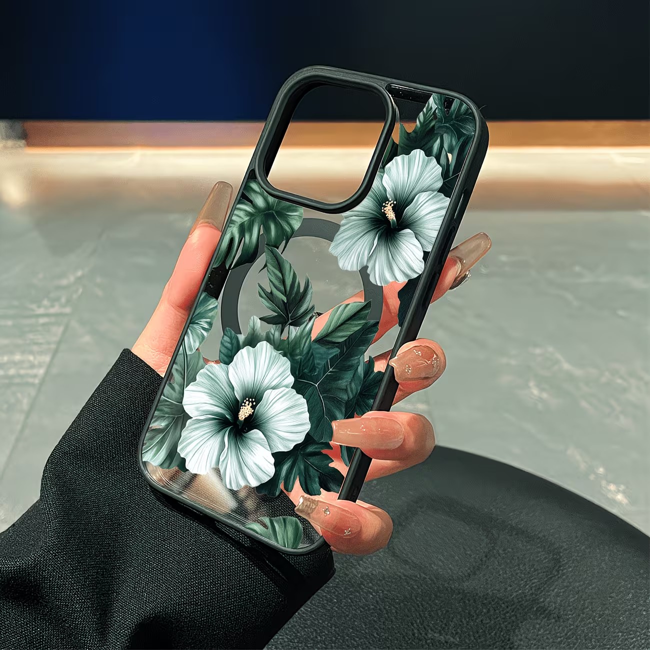 Yeşil Çiçek Desenli Telefon Kı - Phone Cases Green incelemesi ve fiyatı
